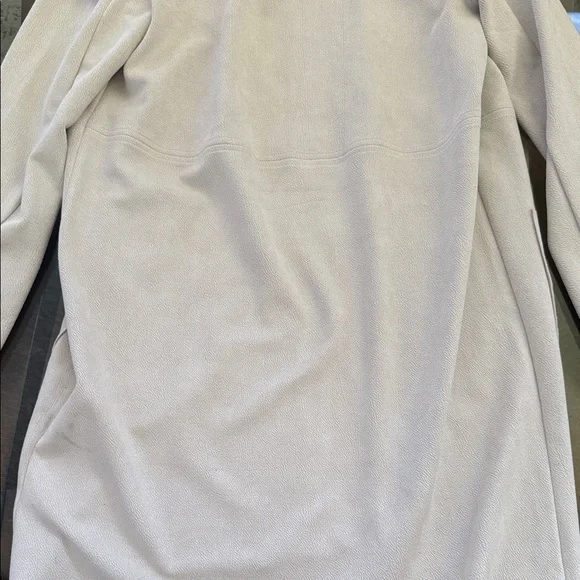 Cream Open Front Cardigan - Picture 6 of 9